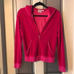 Pink Juicy Couture Zip Up Jacket